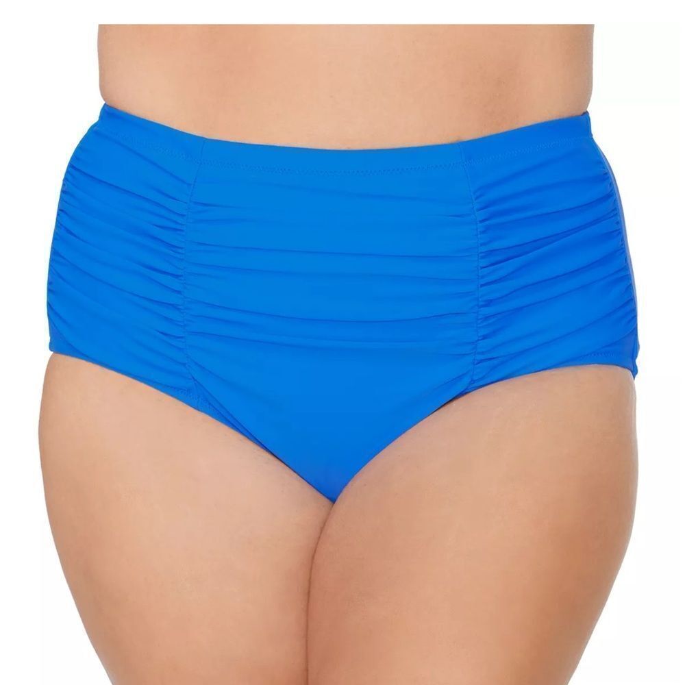 NWT Raisins Curve Trendy Plus Size Costa High-Rise Bikini Bottoms